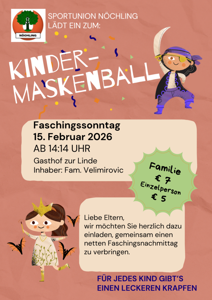 Kindermaskenball 2026