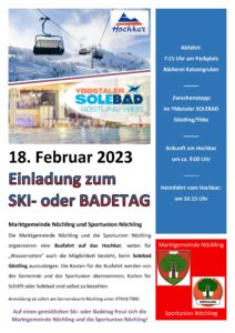 Ski und Badetag 2023